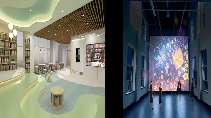 [밀양=뉴시스] 가곡동 상상창고 일대에 조성 중인 생활밀착형 도시재생 스마트기술 지원사업. (사진= 밀양시 제공) 2025.12.16. photo@newsis.com *재판매 및 DB 금지