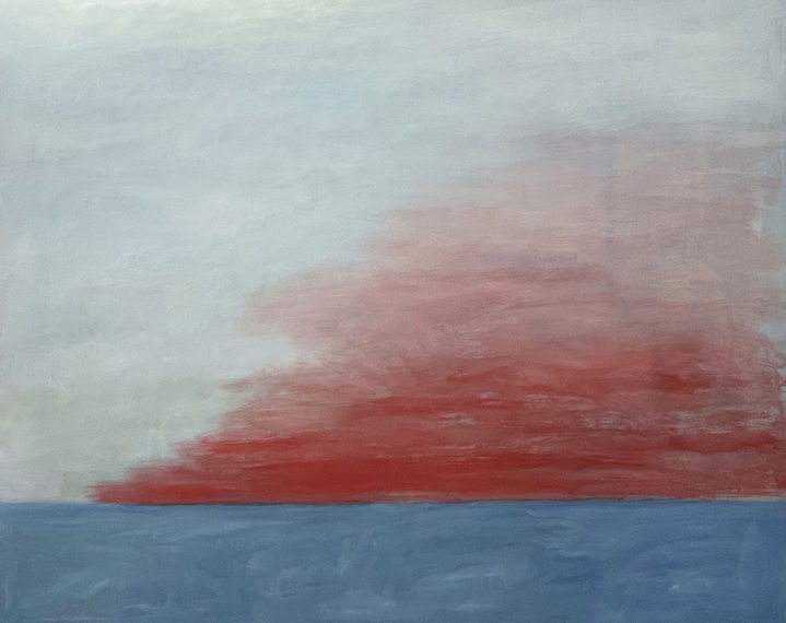 양미란, ⟨사색하는 빛⟩, 2025, 캔버스에 유채, 120 × 150 cm *재판매 및 DB 금지