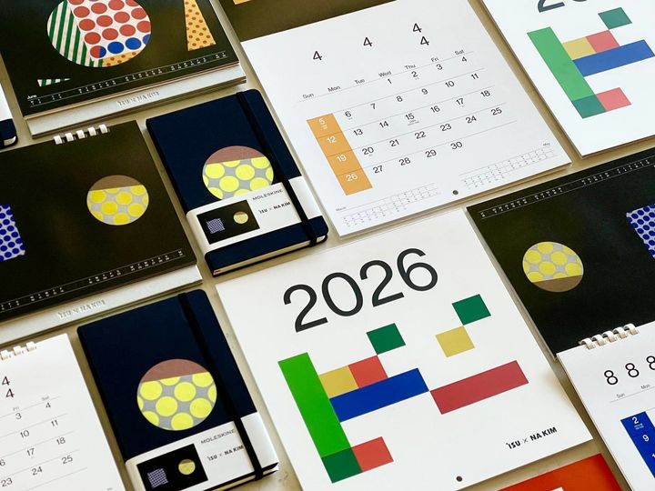 디자이너 김영나와 함께한 이수그룹 2026 다이어리·캘린더. (사진=이수그룹) *재판매 및 DB 금지