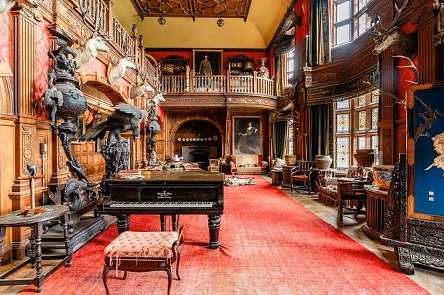 [서울=뉴시스] 스코틀랜드 킨로크 성.(사진출처: 데일리메일 캡처)2025.12.16.