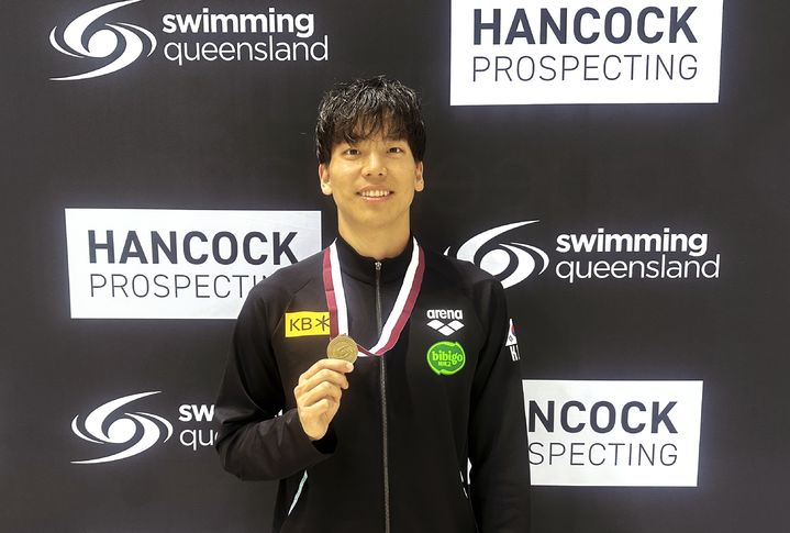 [서울=뉴시스] 수영 이주호. (사진=대한수영연맹 제공) *재판매 및 DB 금지