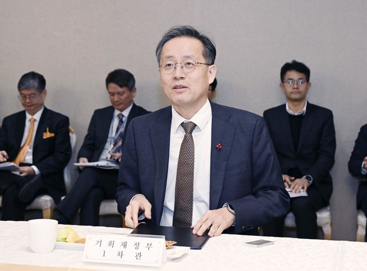 [서울=뉴시스] 사진은 이형일 기획재정부 차관이 지난 16일 서울 종로구 정부서울청사에서 열린 '주요 수출기업 간담회'에서 발언하고 있는 모습. (사진=기획재정부 제공) 2025.12.16. photo@newsis.com *재판매 및 DB 금지