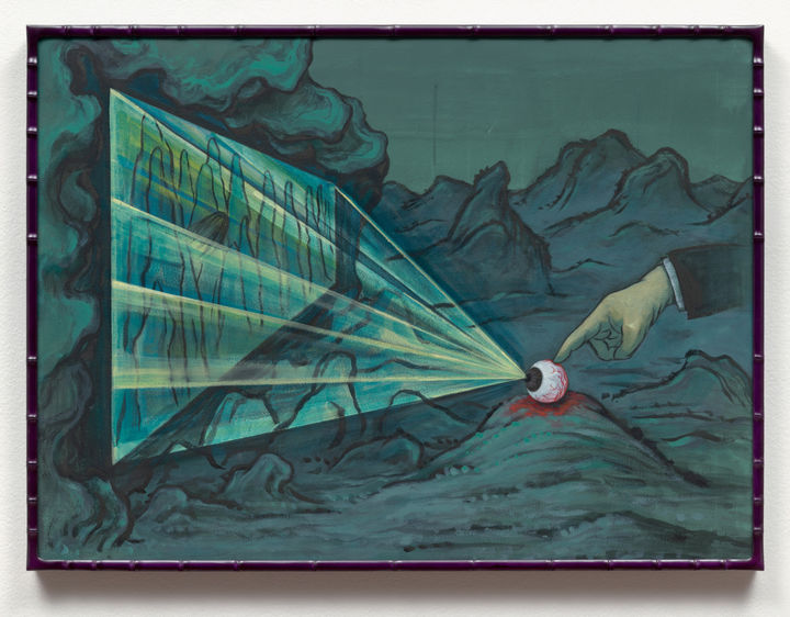 박찬경, 〈프로젝션〉 2025 Acrylic on paper 91 x 117 cm Courtesy of the artist and Kukje Gallery 사진: 안천호 이미지 제공: 국제갤러리 *재판매 및 DB 금지