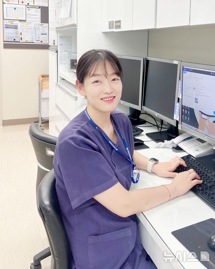 [인천=뉴시스] 배낭경 인천성모병원 간호사