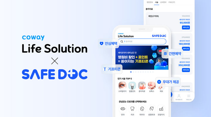[서울=뉴시스]코웨이라이프솔루션, 세이프닥과 제휴…의료지원 강화.(사진=코웨이라이프솔루션 제공) 2025.12.17. photo@newsis.com *재판매 및 DB 금지