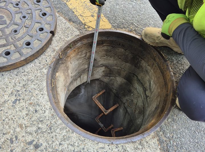 [대구=뉴시스] 대구시가 상·하수도 위치정보를 확인하고 있다(사진=대구시 제공) 2025.12.17 photo@newsis.com *재판매 및 DB 금지