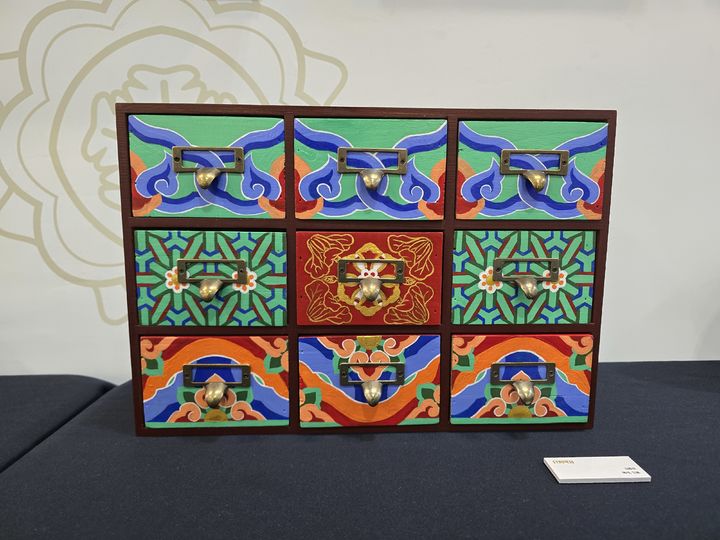 [세종=뉴시스] 송승화 기자 = '단청약장'을 출품한 김종선 수강생 작품. 2025.12.18. photo@newsis.com. *재판매 및 DB 금지