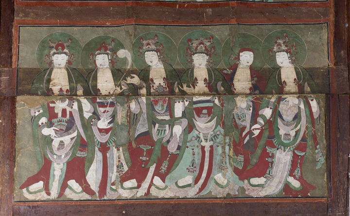 [양산=뉴시스] 양산 신흥사 대광전의 벽화. (사진=양산시 제공) 2025.12.18. photo@newsis.com *재판매 및 DB 금지