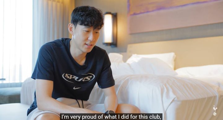 [서울=뉴시스]손흥민 토트넘 다큐멘터리 영상. (사진=토트넘 유튜브 채널 캡처) 2025.12.18. photo@newsis.com *재판매 및 DB 금지