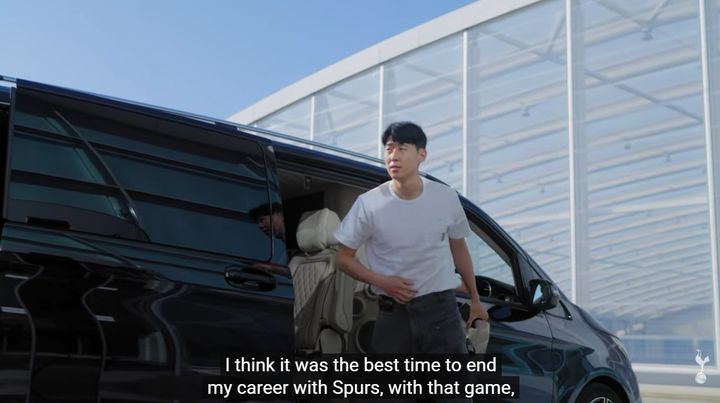 [서울=뉴시스]손흥민 토트넘 다큐멘터리 영상. (사진=토트넘 유튜브 채널 캡처) 2025.12.18. photo@newsis.com *재판매 및 DB 금지