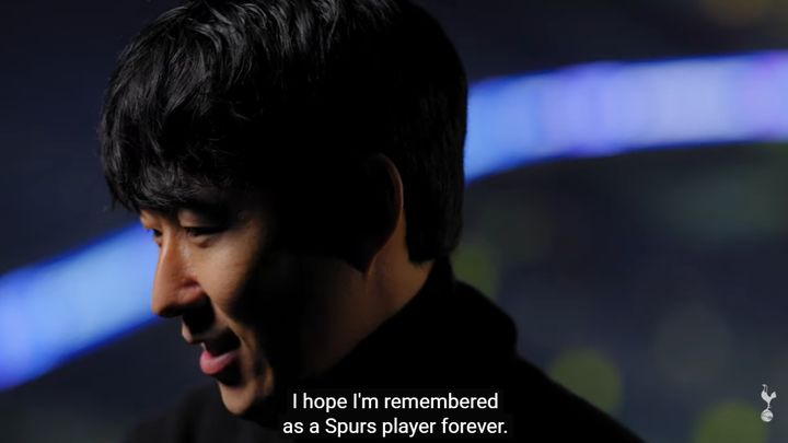 [서울=뉴시스]손흥민 토트넘 다큐멘터리 영상. (사진=토트넘 유튜브 채널 캡처) 2025.12.18. photo@newsis.com *재판매 및 DB 금지