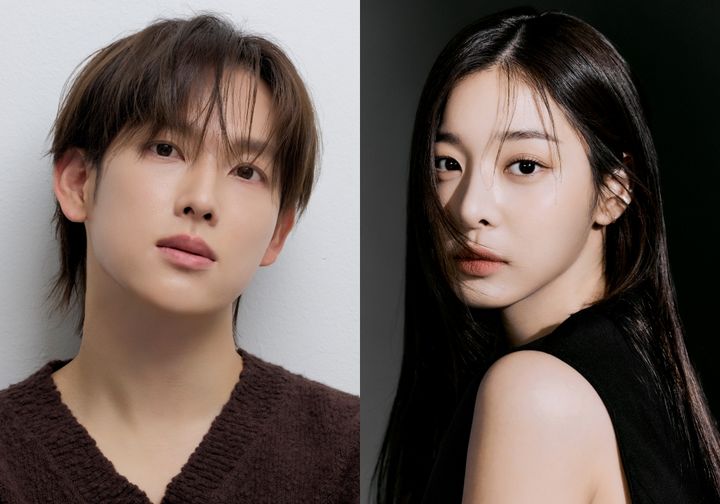 임시완(왼쪽), 설인아