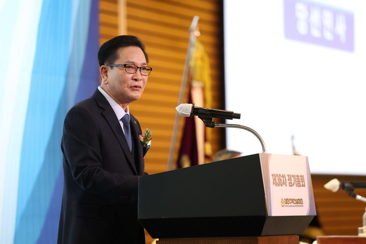 대한주택건설협회 제14대 회장으로 선출된 김성은 덕진종합건설 대표이사. (사진=대한주택건설협회 제공) *재판매 및 DB 금지