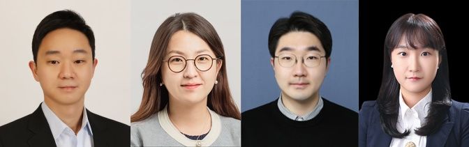 [서울=뉴시스] 만 40세 미만 과학기술인에게 수여되는 ‘젊은 과학자상’에는 ▲정예환 한양대 교수 ▲장진아 포항공대 교수 ▲윤성민 성균관대 교수 ▲신미경 성균관대 교수가 수상의 영예를 안았으며 대통령상과 연구장려금 5000만원이 수여됐다. (사진=과기정통부 제공) *재판매 및 DB 금지