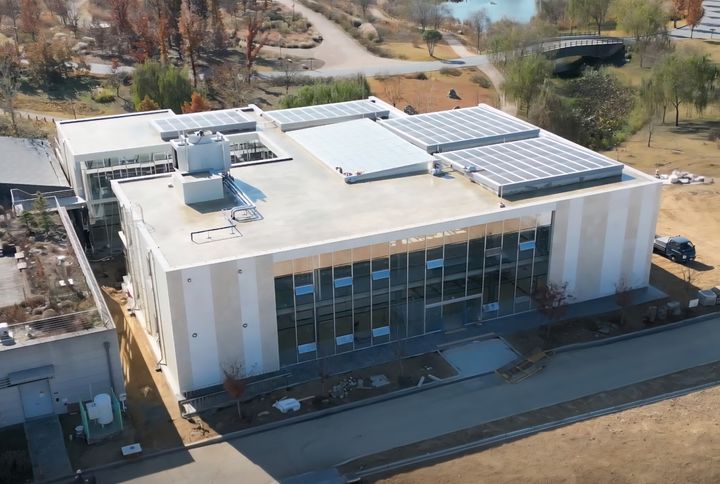 [대전=뉴시스] 한국수목원정원관리원 신사옥 전경. *재판매 및 DB 금지