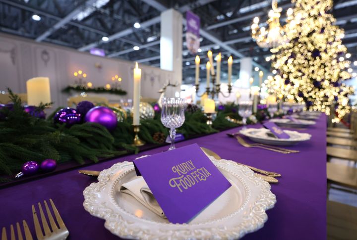 [서울=뉴시스] 컬리 푸드페스타2025 만찬 테이블. (사진=컬리 제공) *재판매 및 DB 금지