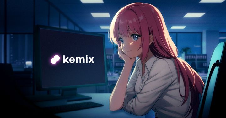 [서울=뉴시스] 인공지능(AI) 아바타 스타트업 굳갱랩스가 코인베이스 베이스 앱에서 AI 에니메 캐릭터와 음성으로 대화할 수 있는 서비스 '케믹스'를 출시한다고 18일 밝혔다. (사진=굳갱랩스 제공) *재판매 및 DB 금지