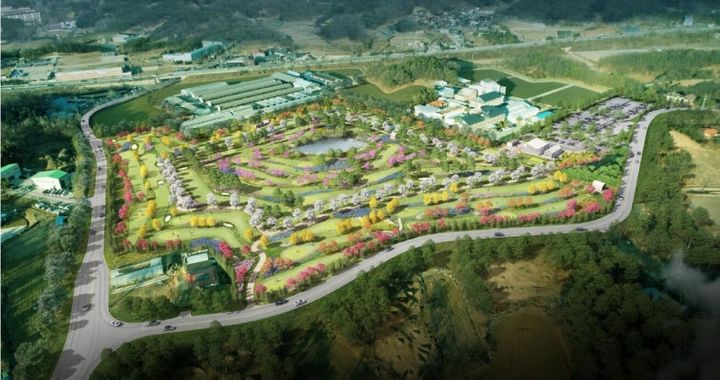 충북 도립 파크골프장 조감도. (사진=충북도 제공) *재판매 및 DB 금지