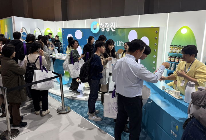 [서울=뉴시스] 대상 청정원이 '컬리푸드페스타 2025'에 참가해 부스를 운영하며 다양한 체험형 콘텐츠를 선보인다고 19일 밝혔다. (사진=대상 제공) 2025.12.19. photo@newsis.com *재판매 및 DB 금지
