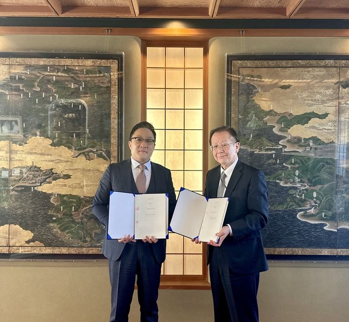 [서울=뉴시스] 메디포스트가 일본 테이코쿠 제약과 카티스템의 일본 내 상업화를 위한 독점 판매권에 대한 라이선스 계약을 체결했다. (사진=메디포스트 제공) 2025.12.19. photo@newsis.com *재판매 및 DB 금지