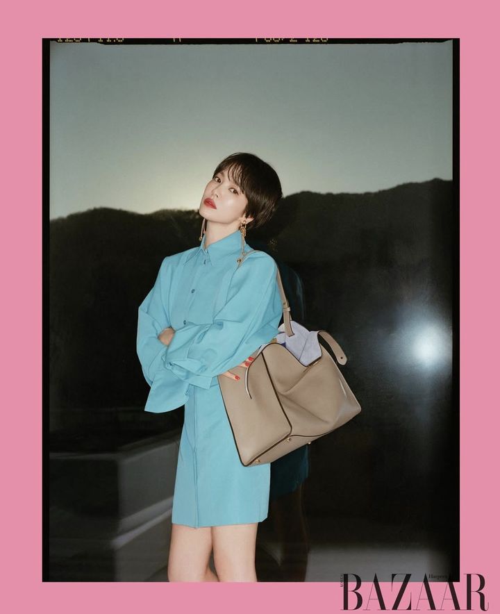 [서울=뉴시스] 배우 송혜교. (사진=하퍼스바자 코리아 공식 인스타그램 캡처) 2025.12.19. photo@newsis.com *재판매 및 DB 금지