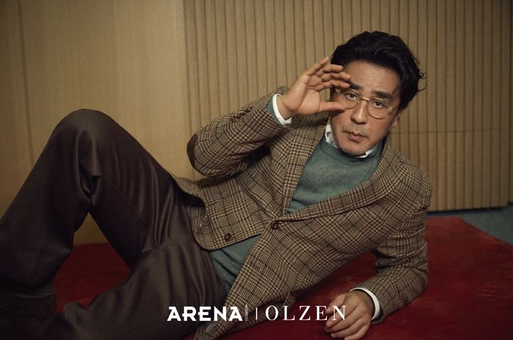 [서울=뉴시스] 신성통상 올젠과 배우 류승룡의 디지털 화보. (사진=올젠 제공) *재판매 및 DB 금지