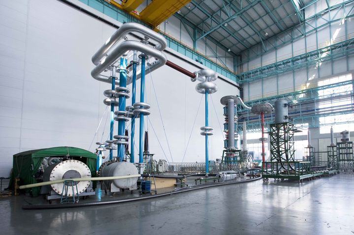 [서울=뉴시스]대한전선 당진 케이블공장에 있는 초고압공장 시험장. (사진 = 업체 제공) 2025.12.19. photo@newsis.com&nbsp; *재판매 및 DB 금지