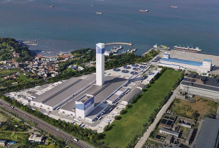 [서울=뉴시스]대한전선 해저1공장과 맞닿아 공사 중인 해저케이블 2공장 조감도. (사진 = 업체 제공) 2025.12.19. photo@newsis.com&nbsp; *재판매 및 DB 금지