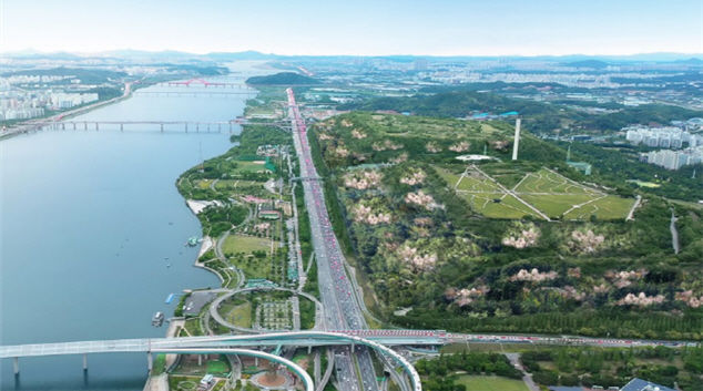 [서울=뉴시스]사면 경관숲 조감도(항공뷰). 2025.12.22. (자료=서울시 제공) *재판매 및 DB 금지