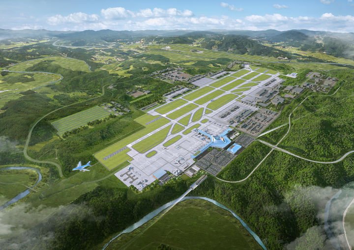 [안동=뉴시스] 대구경북신공항 조감도. (사진=경북도 제공) 2025.12.19. photo@newsis.com *재판매 및 DB 금지