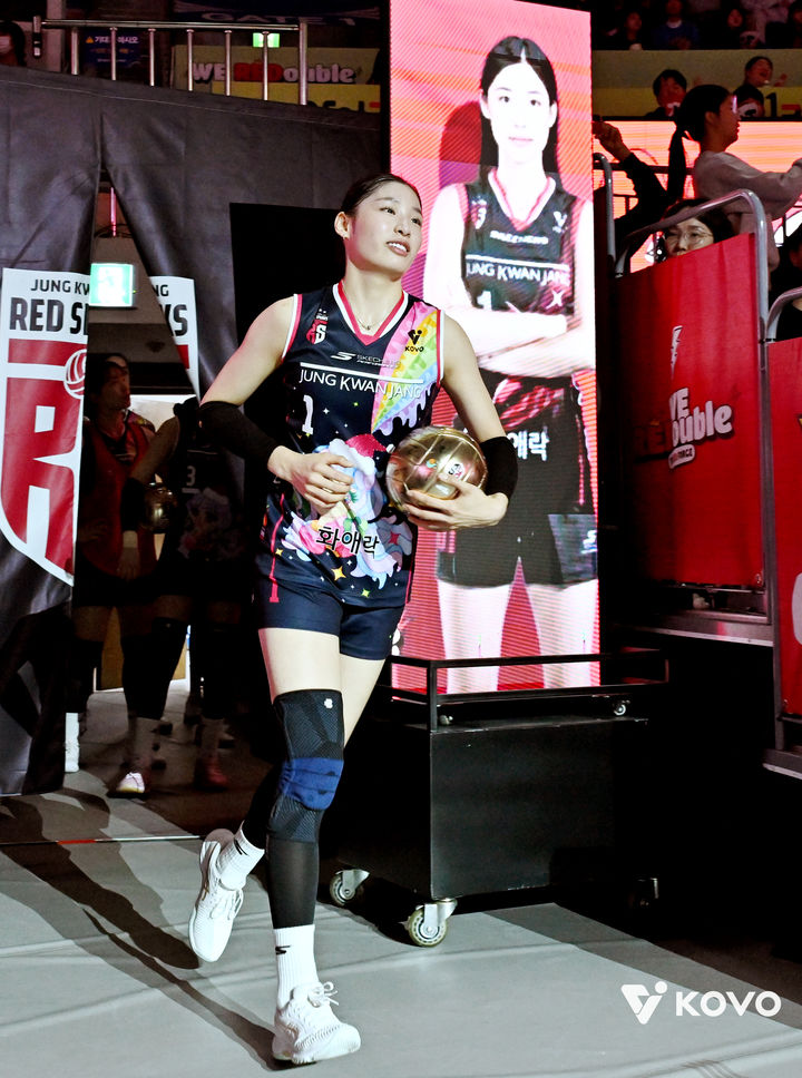 여자 프로배구 아시아쿼터 선수 인쿠시. (사진=KOVO 제공). 2025.12.19 *재판매 및 DB 금지