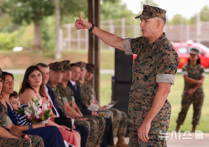 [서울=뉴시스]미 남부사령관에 지명된 프랜시스 도너번 미 특수작전사령부 부사령관. (출처=미 해병) 2025.12.20.