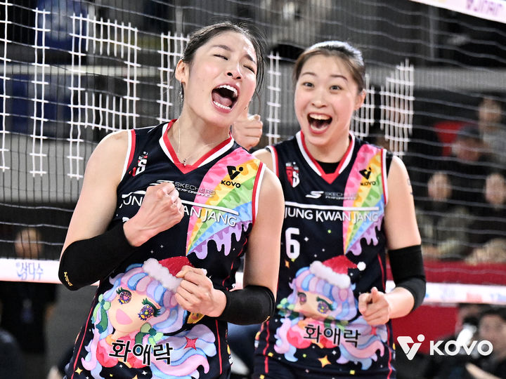 [서울=뉴시스]여자배구 정관장 인쿠시. (사진=KOVO 제공)