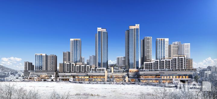 [서울=뉴시스] 성북1구역 투시도. 