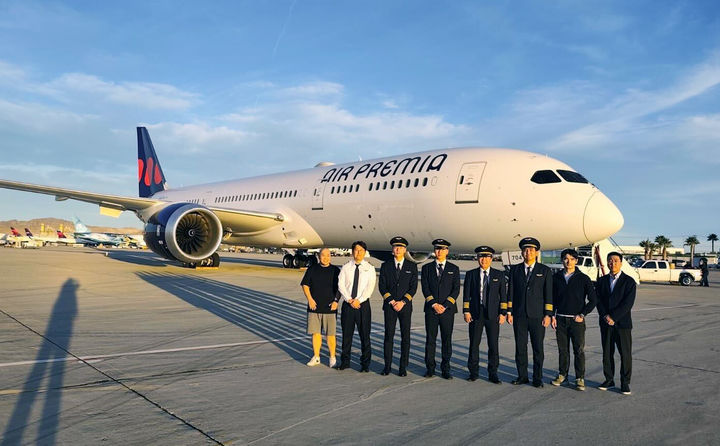 [서울=뉴시스] 에어프레미아가 9번째 항공기로 보잉 787-9 드림라이너를 도입했다고 21일 밝혔다. (사진=에어프레미아 제공) photo@newsis.com *재판매 및 DB 금지