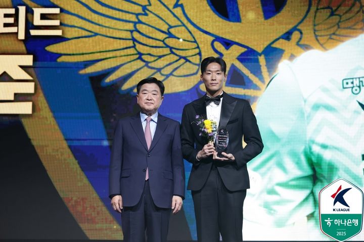 [서울=뉴시스] 프로축구 K리그2 인천 유나이티드 민성준. (사진=한국프로축구연맹 제공) *재판매 및 DB 금지