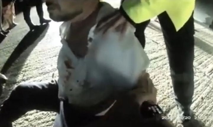 [뉴시스]사건 당일 경찰 바디캠 영상에 찍힌 피스널의 모습. (사진=CPS/SWNS) 2025.12.21 *재판매 및 DB 금지