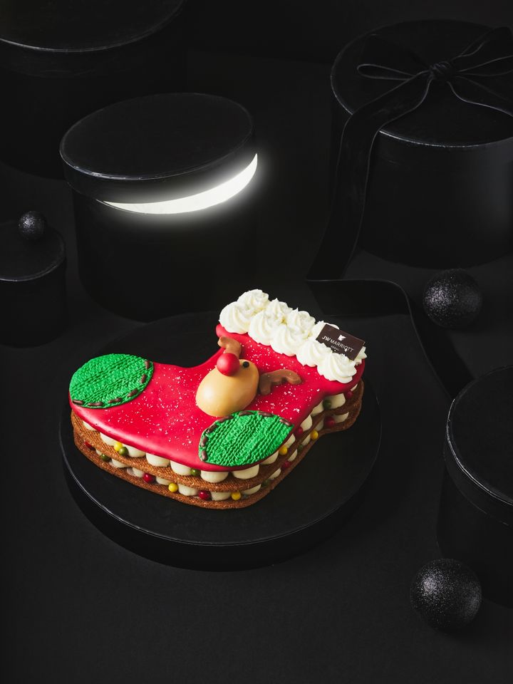 JW 메리어트 서울 ‘2025 크리스마스 케이크 컬렉션’ 중 ‘루돌프 타르트’ *재판매 및 DB 금지
