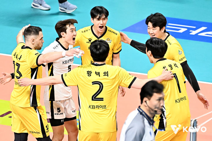 남자 프로배구 KB손해보험. (사진=KOVO 제공). 2025.12.21. *재판매 및 DB 금지