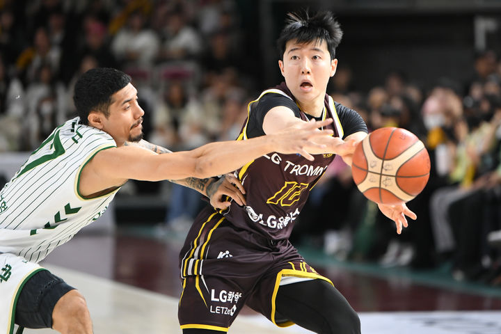 [서울=뉴시스] 프로농구 창원 LG의 윤원상. (사진=KBL 제공) *재판매 및 DB 금지