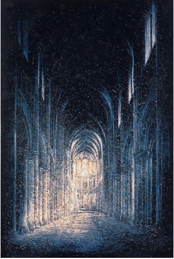 Voyage Immobile 25-XV 2025 Acrylic on canvas 194 x 130.3cm 76.3 x 51.2in.&nbsp; *재판매 및 DB 금지