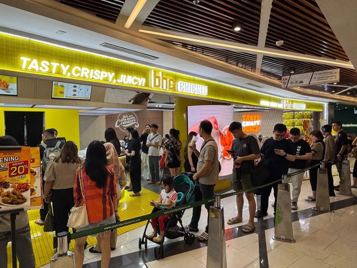 bhc 인도네시아 자카르타 1호점 전경 이미지 (사진=다이닝브랜즈그룹 제공) *재판매 및 DB 금지