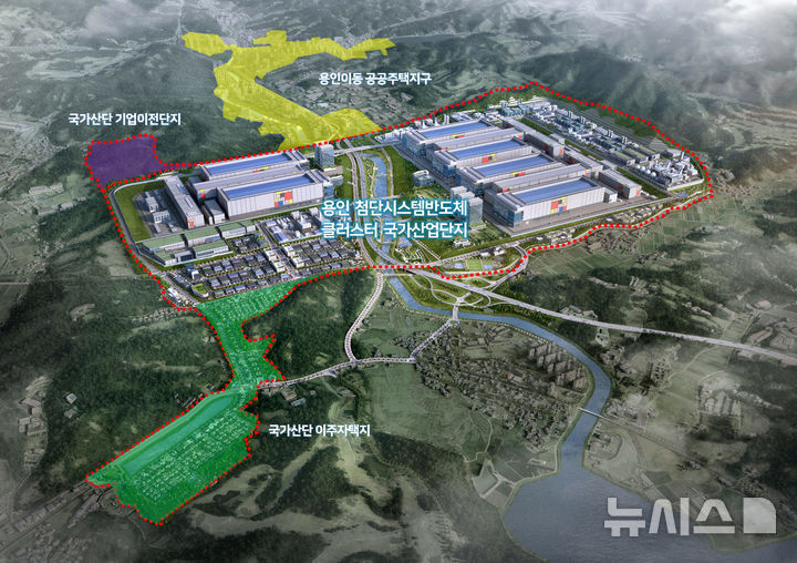 [용인=뉴시스]이동남사 '용인 첨단시스템반도체 국가산업단지' 조감도(사진=용인시 제공)2025.12.22.photo@newsis.com