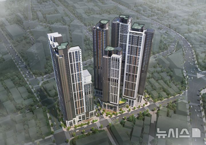 [서울=뉴시스] 현대건설 힐스테이트 선암호수공원 조감도. photo@newsis.com