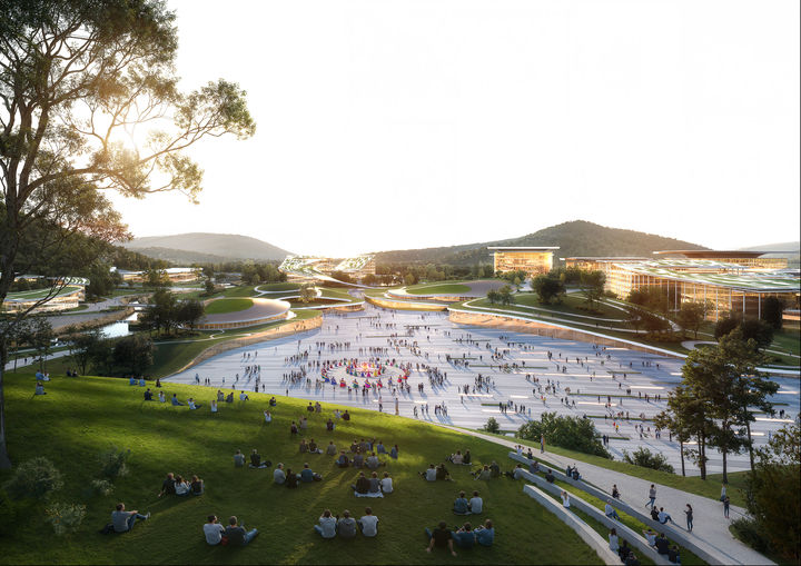 [세종=뉴시스] 국가상징구역 마스터플랜 국제공모, 시민공간 조감도.(사진=세종시의회 제공). 2025.12.22. photo@newsis.com. *재판매 및 DB 금지