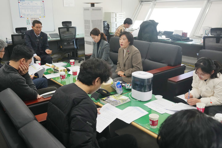 기자간담회하는 신수정 광주시의회 의장. (사진=시의회 제공) *재판매 및 DB 금지