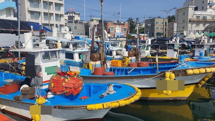 [강릉=뉴시스] 강릉지역 어촌계 전 계장의 비리 의혹이 제기된 가운데 어촌계가 소유한 선박.2024.12.22.grsoon815@newsis.com *재판매 및 DB 금지