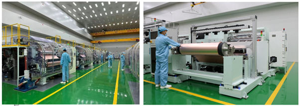 섬서첨단소재 생산라인. (사진=피엔티) *재판매 및 DB 금지