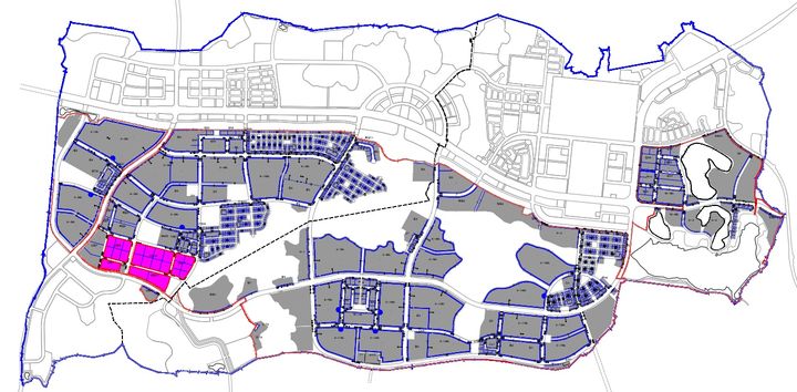 [안동=뉴시스] 경북도청신도시 첨단산업단지 위치도(붉은색). (그래픽=경북개발공사 제공) 2025.12.22. photo@newsis.com *재판매 및 DB 금지