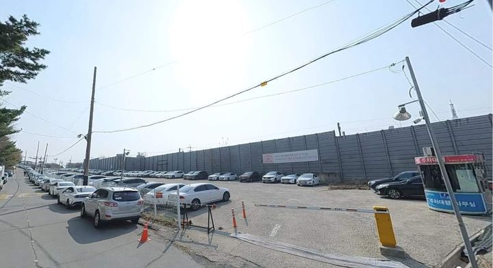 [천안=뉴시스] 천안시 쌍용동에 마련된 노외주차장 모습. (사진=천안시 제공) 2025.12.22. photo@newsis.com *재판매 및 DB 금지